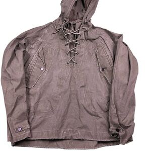 Vintage Vietnam era military pullover wet weather deck jacket men’s medium